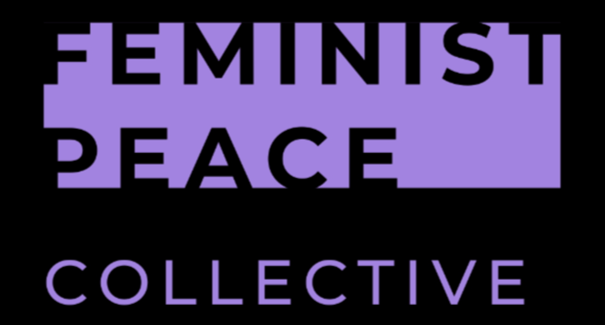 Логотип Feminist Peace Collective. Скриншот со страницы в Facebook* https://www.facebook.com/photo/?fbid=187872370432676&set=a.187872360432677
